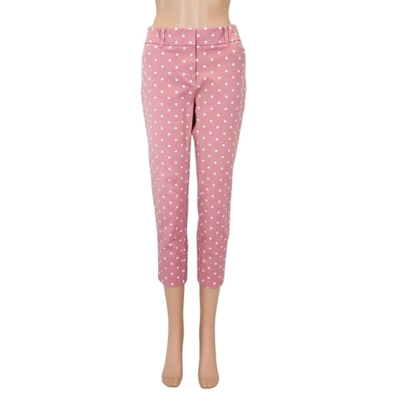 New York & Company Polka-dot Cropped Jeans pants - Picture 1 of 11